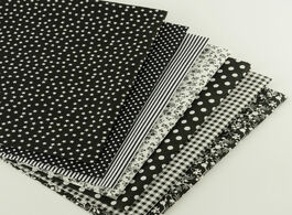 Foto van Huis inrichting booksew dark color 7 designs assorted fat quarters quilting cotton fabric bundle qua
