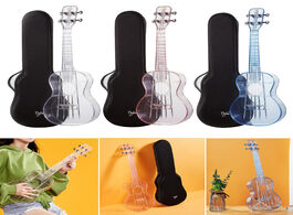 Foto van Sport en spel 23 inch ukulele 4 string hawaiian guitar with gig bag gift for boys girls beginner chi