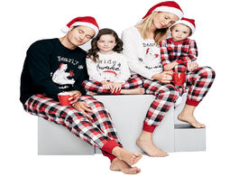 Foto van Baby peuter benodigdheden family christmas pajamas set 2020 new year adult kids xmas look matching c