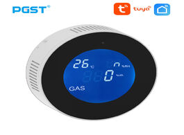 Foto van Beveiliging en bescherming pgst tuya wifi smart natural gas leakage detecor alarm monitor digital lc