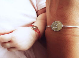 Foto van Sieraden personalize custom baby name bracelet engraving letter stainless steel adjustable new born 