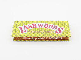 Foto van Schoonheid gezondheid 2020 hot sale yellow lashwoods lashes cases wholesale 20pcs custom mink eyelas