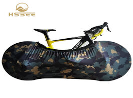 Foto van Sport en spel hssee 2020 camouflage stretch bicycle indoor dust cover 26 to 28 mtb road bike tire pr