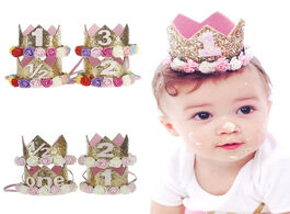 Foto van Baby peuter benodigdheden new birthday party crown headbands for girls hairband christmas accessorie