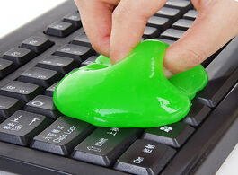 Foto van Computer magic cleaning gel keyboard mud cleaner laptop dust removal glue universal