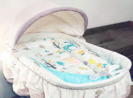 Foto van Baby peuter benodigdheden infant portable crib bed travel cot sleeping sleep basket for stroller saf
