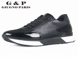 Foto van Schoenen shoes for women sneakers black casual low heel lace up s flats hidden super comfortable sho