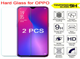Foto van Telefoon accessoires transparent glass 2pcs!protective for oppo a3 a5 a5x 2020 a7x hd tempered a8 a9