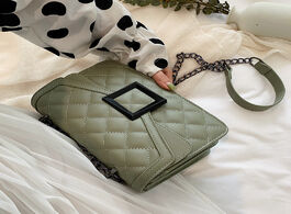 Foto van Tassen lattice square crossbody bag 2020 fashion new high quality pu leather women s designer handba