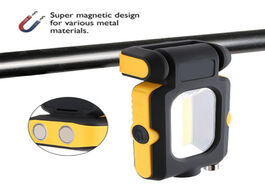 Foto van Lampen verlichting rechargeable work light mode magnetic ultra bright cob led torch inspection lamp