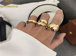 Foto van Sieraden xiyanike minimalist 925 sterling silver finger rings for women couples trendy elegant frenc