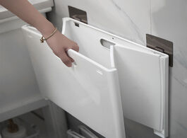 Foto van Huis inrichting foldable laundry basket punch free baby bathroom plastic household storage bin car t