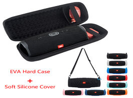 Foto van Elektronica 2020 newest eva hard case travel carrying zipper storage bag soft silicone cover for jbl