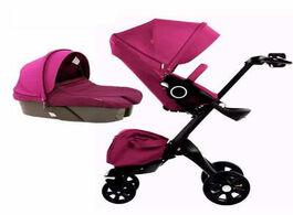 Foto van Baby peuter benodigdheden luxury stroller high landscape 2 in 1 car two way travel dolly folding por