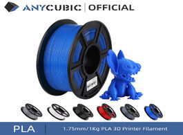 Foto van Computer anycubic pla filament 1.75mm plastic for 3d printer 1kg roll neat spool no tangle print smo