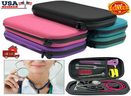 Foto van Tassen us stock storage box stethoscope travel case eva medical carry organizer bag hot