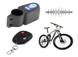 Foto van Beveiliging en bescherming bicycle wireless remote control anti theft alarm shock vibration sensor b