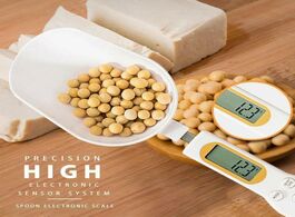 Foto van Huis inrichting food measuring spoon portable digital electronic spice sugar ingredient scale kitche