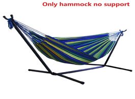 Foto van Meubels portable canvas hammock stand multi functional practical camping sleep swing hanging bed gar