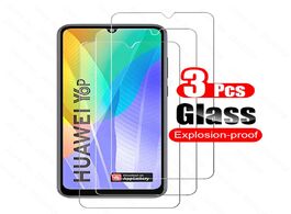 Foto van Telefoon accessoires 3 2 1pcs the glass for huawei y5p y6p y7p y8p 2020 screen protector protective 