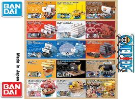 Foto van Speelgoed bandai one piece pirate ship great grand line thousand sunny action chart out of print rar