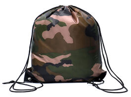 Foto van Tassen new unisex small backpack drawstring bag men s fashion storage travel sport outdoor lightweig