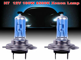 Foto van Auto motor accessoires white headlight exterior 12v h7 xenon lamp super bright replacement