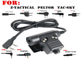 Foto van Telefoon accessoires tactical u94 ptt headset accessory for z tca sky peltor headphones baofeng icom