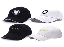 Foto van Auto motor accessoires embroidery car logo baseball cap hat for mercedes bmw ford emblem sunhat men 