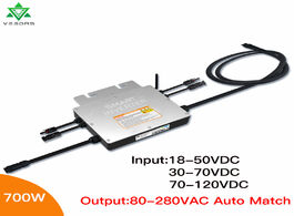 Foto van Elektrisch installatiemateriaal 700w ip65 pv solar grid tie micro inverter smart microinverter inver