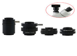 Foto van Gereedschap microscope camera adapter szmctv 1 2 3 0.5x 1x c mount lens for simul focal trinocular s