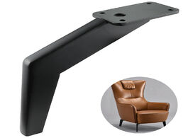 Foto van Woning en bouw 4 pieces of curved metal furniture legs square cabinet used for sofa feet bed support