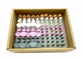 Foto van Schoonheid gezondheid 100pcs box assorted dental stone gringding polisher burs nail drill bits lab m