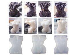 Foto van Huis inrichting mini venus statue resin mold human sculpture plaster figure silicone molds diy stand