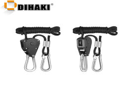 Foto van Gereedschap 1 pair adjustable pulley sling lifting rope ratchet hook max load 150lbs 68kg lifter han