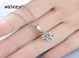 Foto van Sieraden nehzy 925 sterling silver new woman fashion jewelry high quality crystal zircon five pointe
