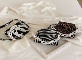 Foto van Tassen new fashion animal pattern pu women handbag tote acrylic chain mini shoulder bags popular sim