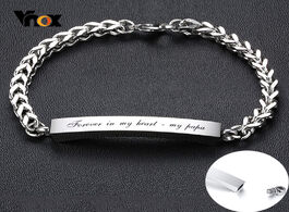 Foto van Sieraden vnox can open tube urn bracelets for women men customize name words memorial bangle stainle