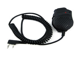 Foto van Telefoon accessoires baofeng speaker mic microphone dual ptt for walkie talkie uv 82 uv82 portable r