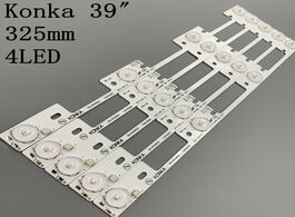 Foto van Elektronica 20 pieces 4 leds 6v led backlight bar for konka 39 inches tv kdl39ss662u 35018339 40 kdl