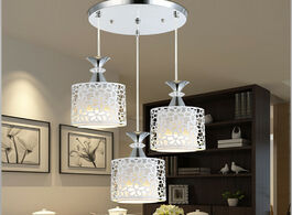 Foto van Lampen verlichting modern led flower petal ceiling light lamp dining room chandelier
