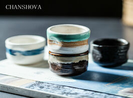 Foto van Huis inrichting chanshova traditional retro style personality brief 35ml ceramic small wine glass te