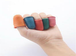 Foto van Beveiliging en bescherming 5pcs reusable fingertips finger cover protector gloves non slip rubber ne