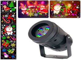 Foto van Lampen verlichting 20 patterns new year christmas decoration led laser projector light snowflake elk