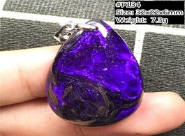 Foto van Sieraden real natural royal purple sugilite pendant jewelry for women man anticancer crystal water d