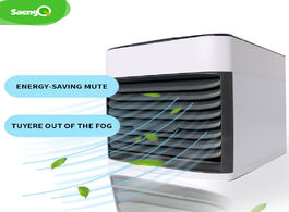 Foto van Huishoudelijke apparaten saengq mini air conditioner cooler fans usb portable conditiioner table fan