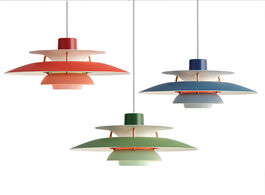 Foto van Lampen verlichting nordic designer pendant lights modern colorful hanglamp for dining room bedroom b
