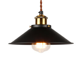 Foto van Lampen verlichting industrial pendant light edison lighting vintage metal handing lamp iron fixture 