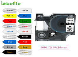 Foto van Computer labelife 1pcs multicolor 45013 40913 43613 45018 40918 45016 compatible 12mm dymo d1 label 