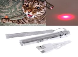 Foto van Beveiliging en bescherming 3 in 1 cat led chase toys laser pointer pen usb rechargeable flashlight
